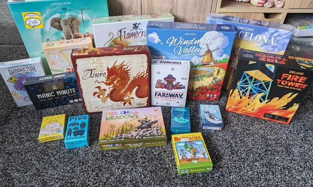 UK Games Expo 2024 haul picture